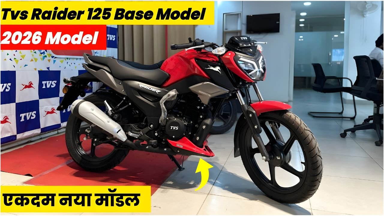 TVS Raider BS6 New Model